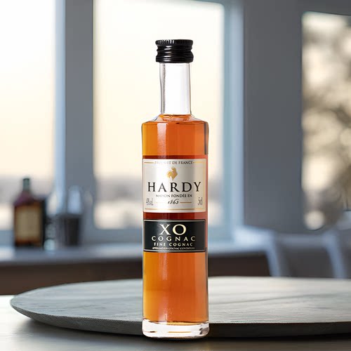 贺迪HARDY法国XO干邑白兰地50ml小酒版 - 图1