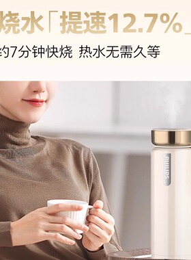 新升级款飞利浦便携式小型电热杯