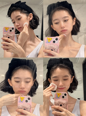 Jennie款法式丝绒黑色蝴蝶结发箍