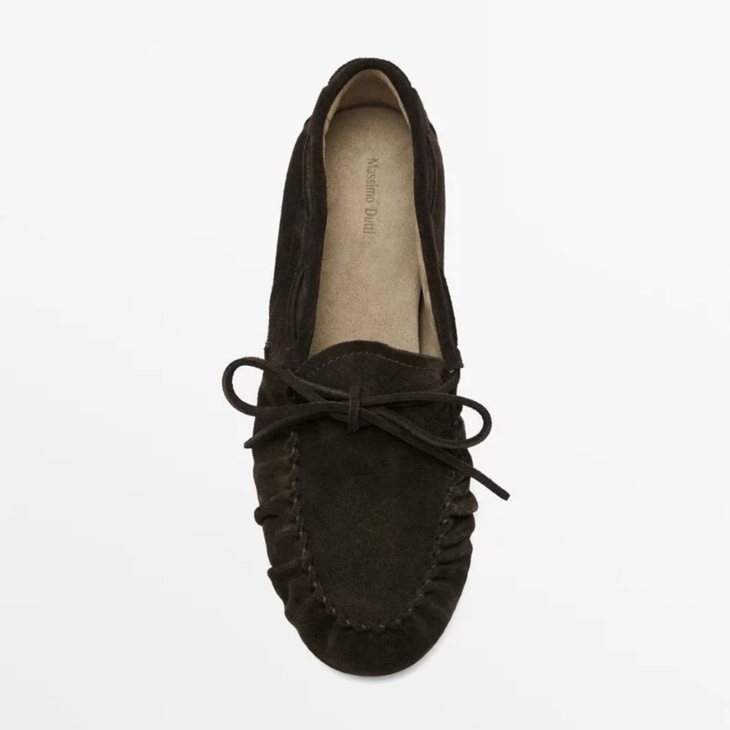 西班牙MD女鞋春夏新款平底缩褶绒面单鞋一脚蹬真皮乐福鞋豆豆鞋,淘宝优惠券,粉丝福利购,淘宝优惠卷