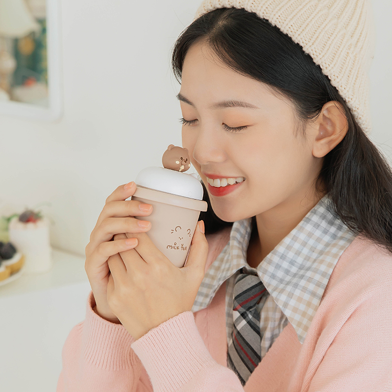 奶茶暖手宝充电宝二合一毛绒随身防爆携带热水袋学生闺蜜电热宝暖宝宝usb可爱手握生日礼物暖手神器女生-图2