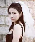 Короткая кружевная вуаль, аксессуар для волос с бантиком