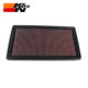 KN high flow air filter 33-2284 air intake style is suitable for Mazda RX8 04-13 air filter element
