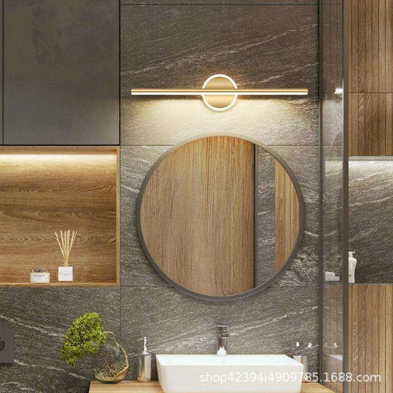 镜前灯 现代简约酒店卫生间镜柜灯创意个性轻奢北欧梳妆台化妆灯,淘宝优惠券,粉丝福利购,淘宝优惠卷