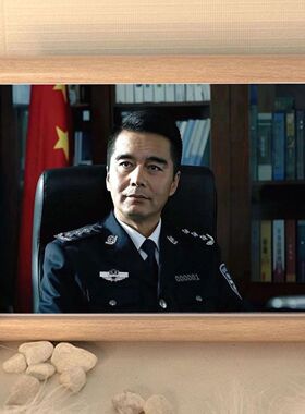 胜天半子祁同伟祁厅老师我太想进步了搞笑挂画励志摆件书法字画潮