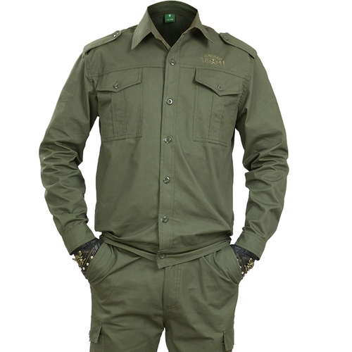 Летний тонкий хлопковый износостойкий комплект для работы, рабочая одежда, защита от ожогов