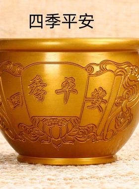 直供 做旧仿古黄铜铜缸狮头缸多样工艺品家居办公书房装饰品摆件