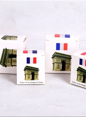 2016新款金属世界建筑模型凯旋门工艺摆件 金属家居摆件厂家