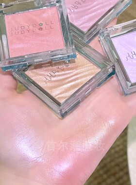 橘朵清透高光腮红水光韩女氛围感