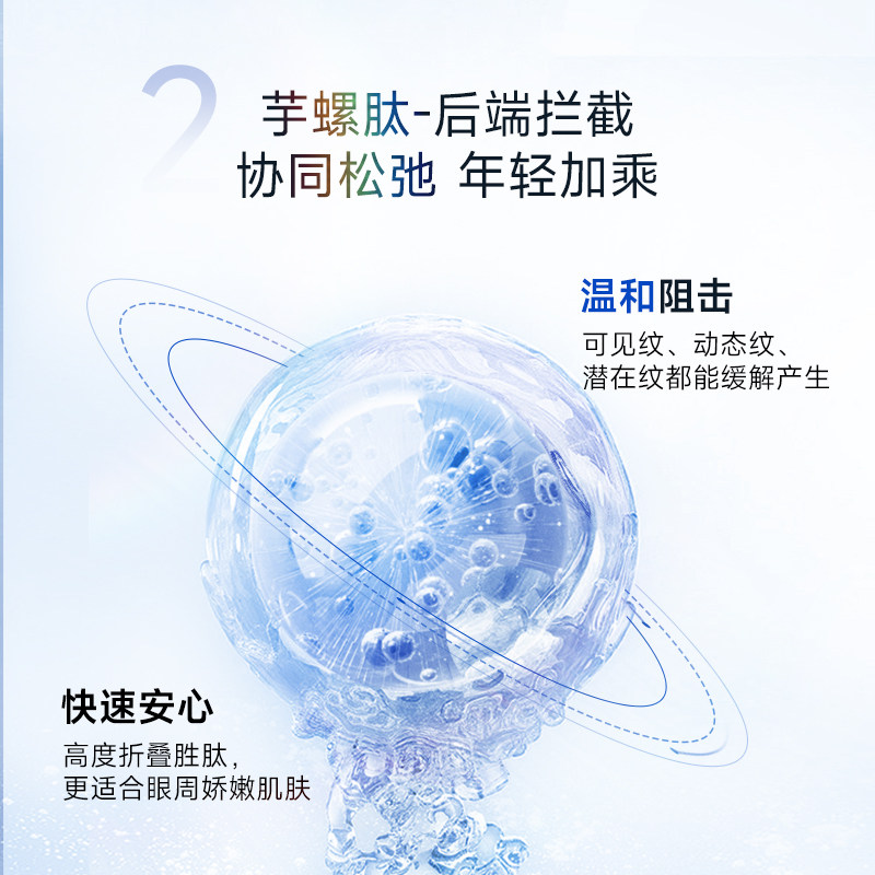 汝新美肌5%六胜肽眼尾臻采眼霜 汝新美肌眼部精华