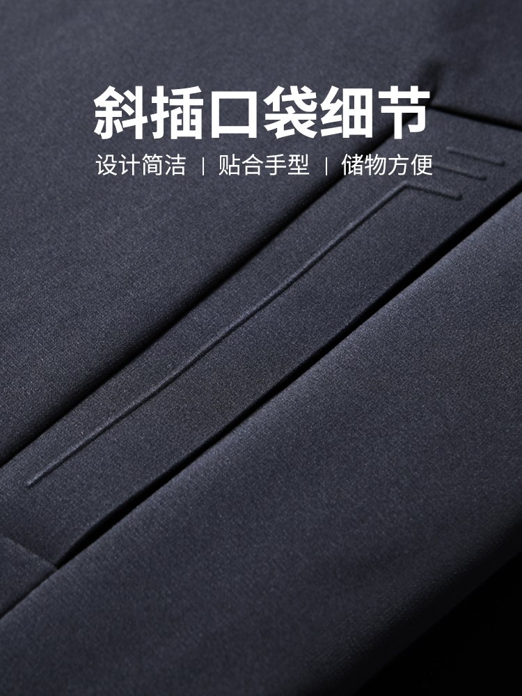 中老年羽绒服男冬装短款2021新款薄款翻领中年男士爸爸装冬季外套