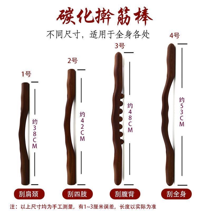 消除富贵包经络疏通按摩神器颈椎鼓包锻炼矫正肩颈擀筋棒刮痧棍子-图0