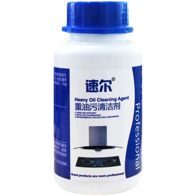 Range hood household heavy oil stain cleaning agent heavy oil stain