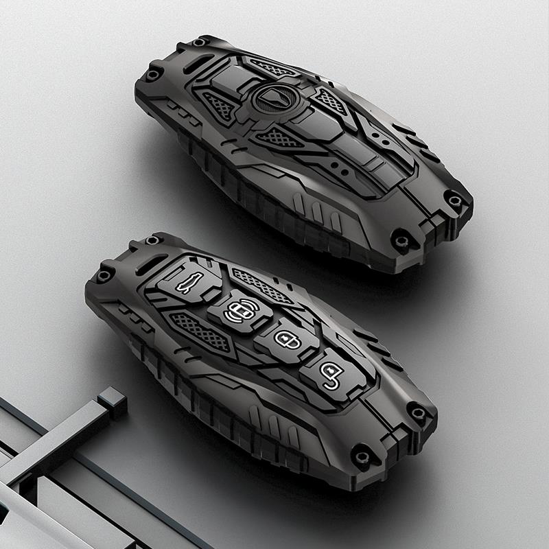 红旗h5钥匙套2025新款HS5高级感hs3车h6专用汽车用品壳扣包男金属 - 图2