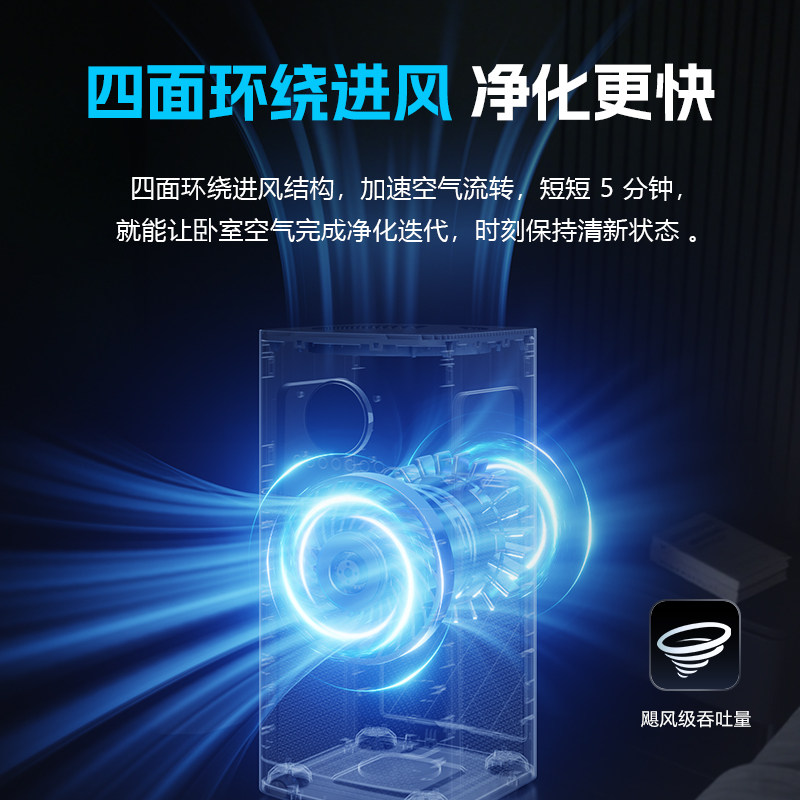 空气堡(AIRBURG)空气净化器家用新房装修除甲醛除菌除异味