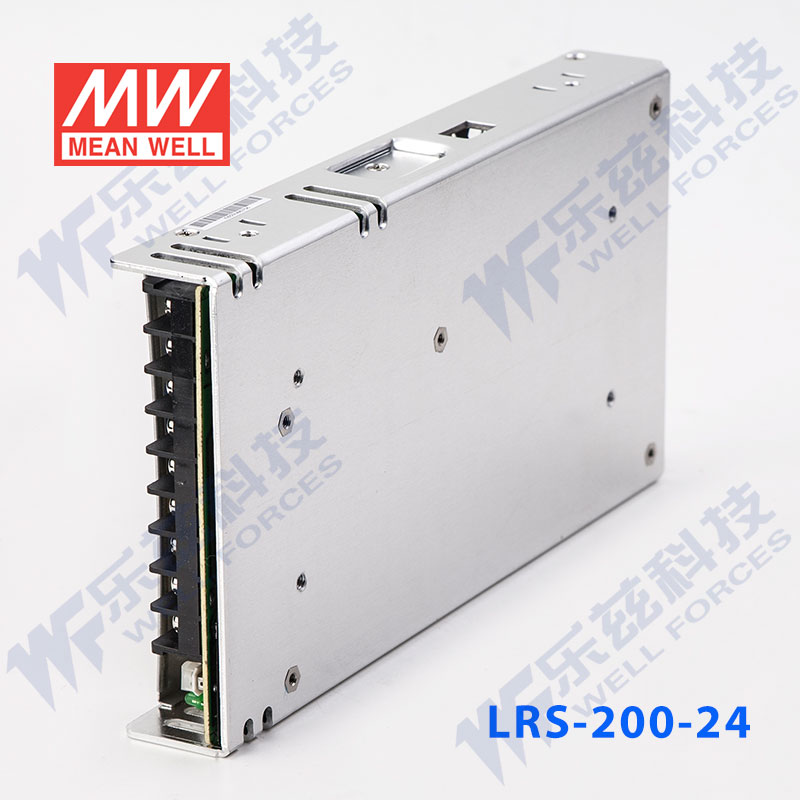 高档LRS-200-24台湾明纬200W24V开关电源直流8.8A变压器LED