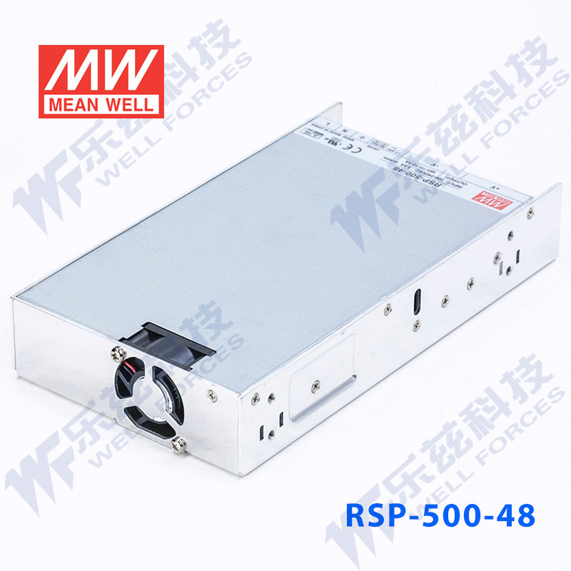 RSP-500-48台湾明纬500W 48V开关电源10.5A直流PFC稳压DC