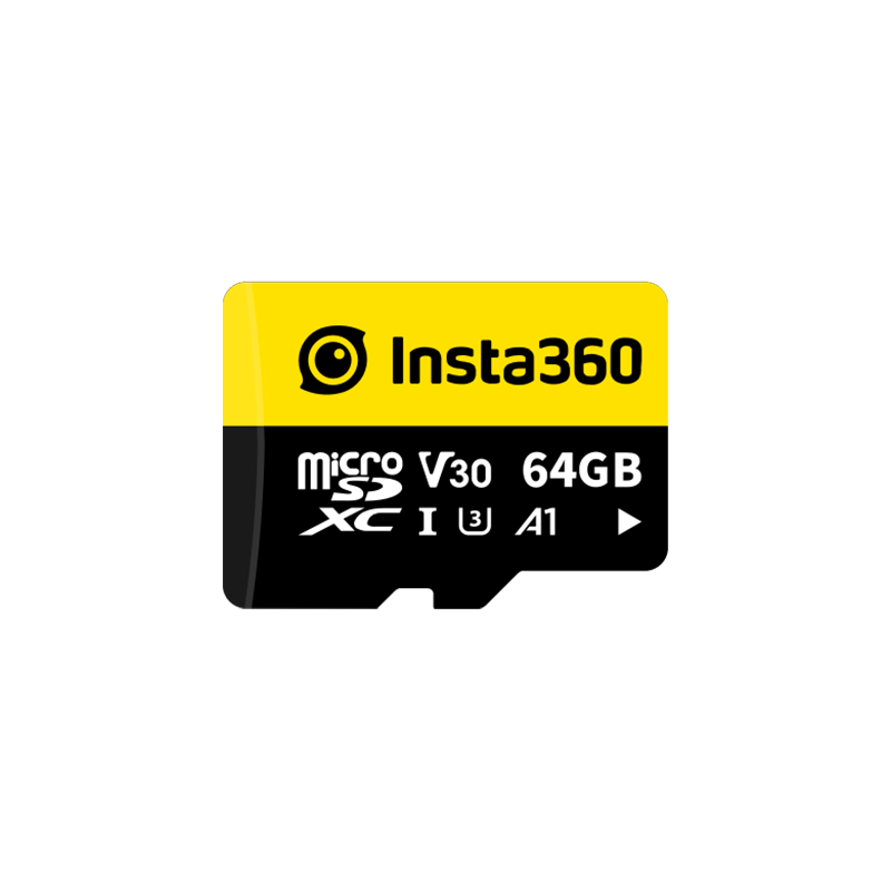 影石Insta360 原厂存储卡 64G 128G 256G 512G高速内存卡 运动相机内存卡 适配X4, X3,Ace pro,ONE RS,ONE X2 - 图0