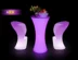 Hộp đêm Bàn thanh châu Âu bàn cà phê về bàn thẻ kết hợp ghế nội thất gia đình LED thanh ánh sáng bàn cao và ghế - Giải trí / Bar / KTV