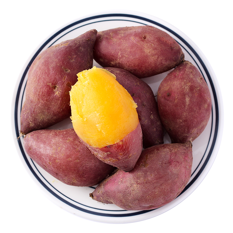 鸡蛋薯 新鲜红薯临安天目山小香薯5斤农家板栗山芋小番薯地瓜软糯 - 图3