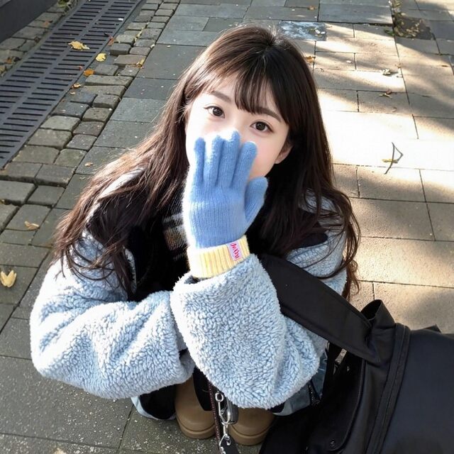 Plush Knit Thermal Touchscreen Gloves