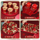 Wedding thickened fruit plate tray with happy words suitable for multiple scenes