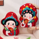 Wedding wedding doll pillow, a pair of wedding room decoration press bed, golden boy and jade girl doll, bride's dowry, high-end doll