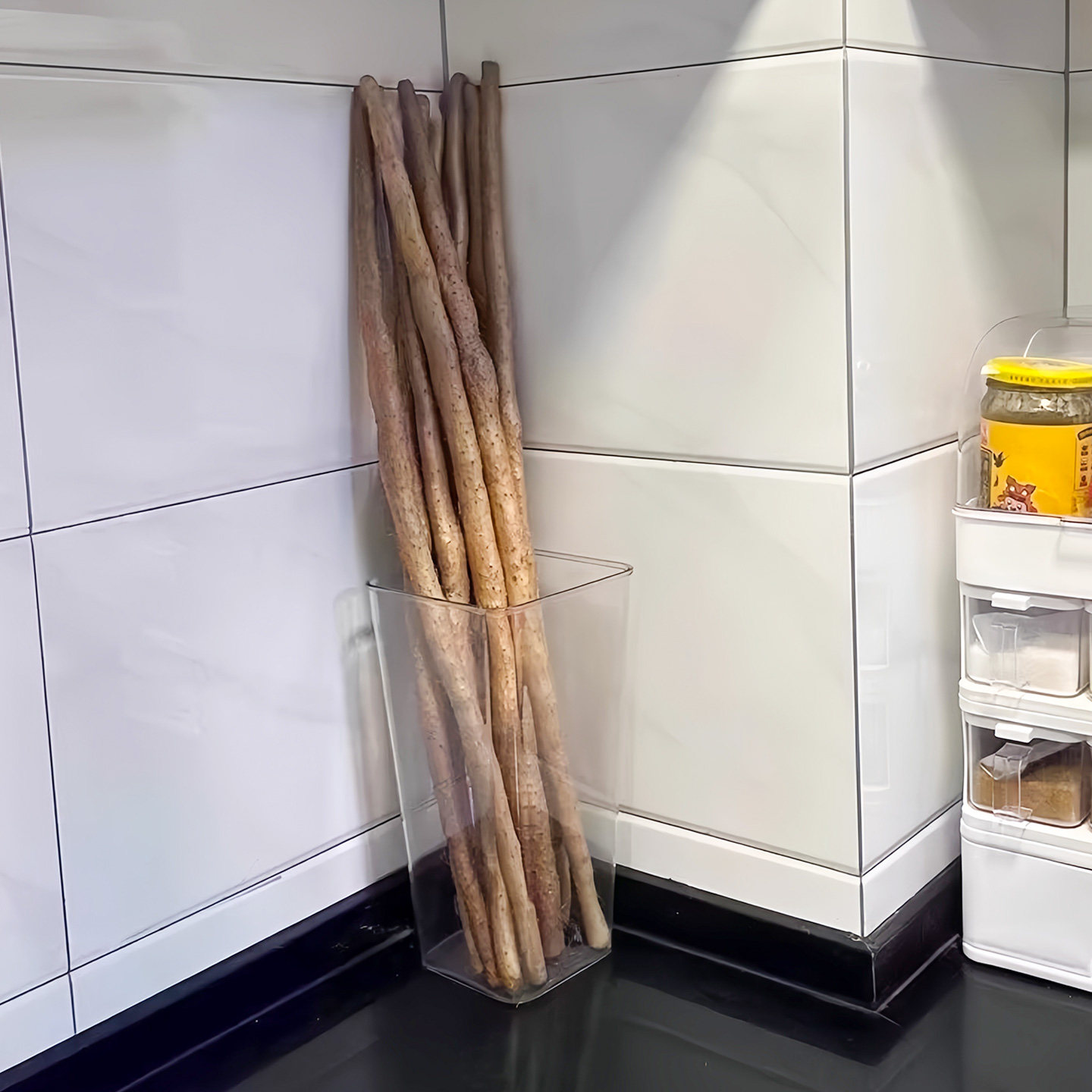 多功能大葱收纳盒铁棍山药透明收纳桶厨房姜蒜食材大容量蔬菜收纳,淘宝优惠券,粉丝福利购,淘宝优惠卷