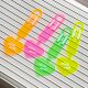 Fluorescent suitcase signs and bags anti-lost hanging tags