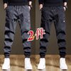 Spring and Autumn Men's Foot-Tie Work Pants Wear-resistant Casual Pants