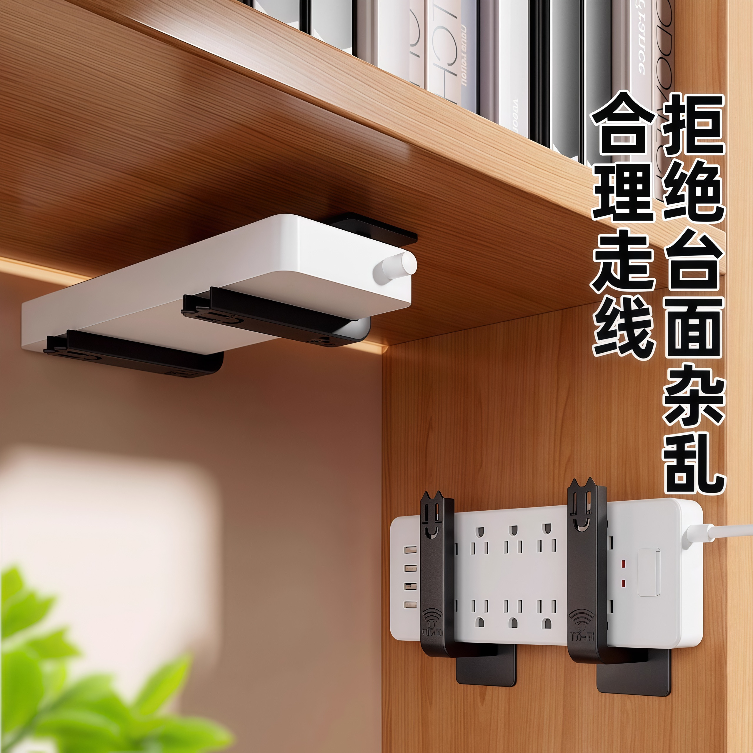 路由器放置物架固定器墙上支架免打孔机顶盒光猫收纳盒wifi置物架,淘宝优惠券,粉丝福利购,淘宝优惠卷