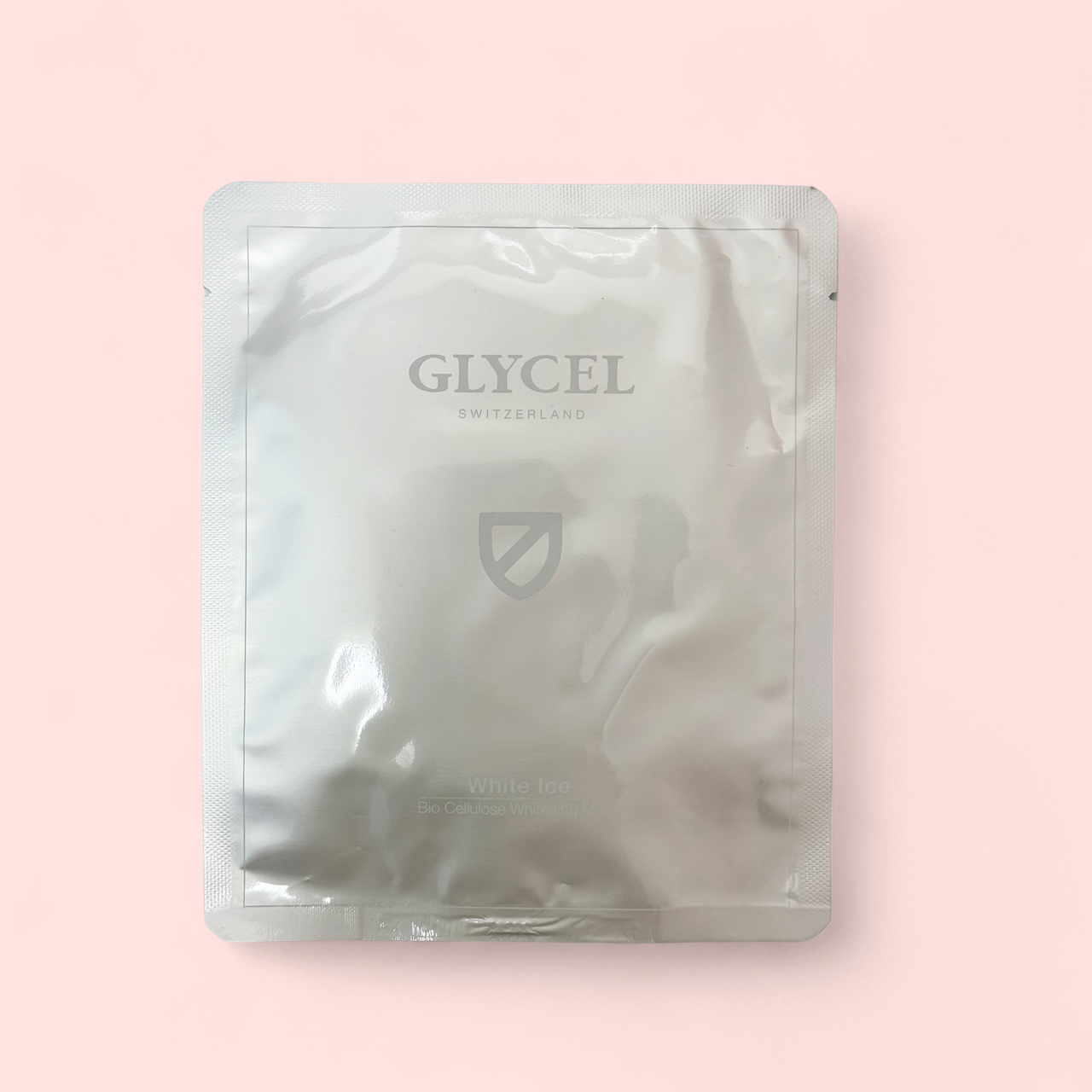 香港代购 瑞士GLYCEL 亮白雪肌微渗纤维冰白面膜 1盒6片