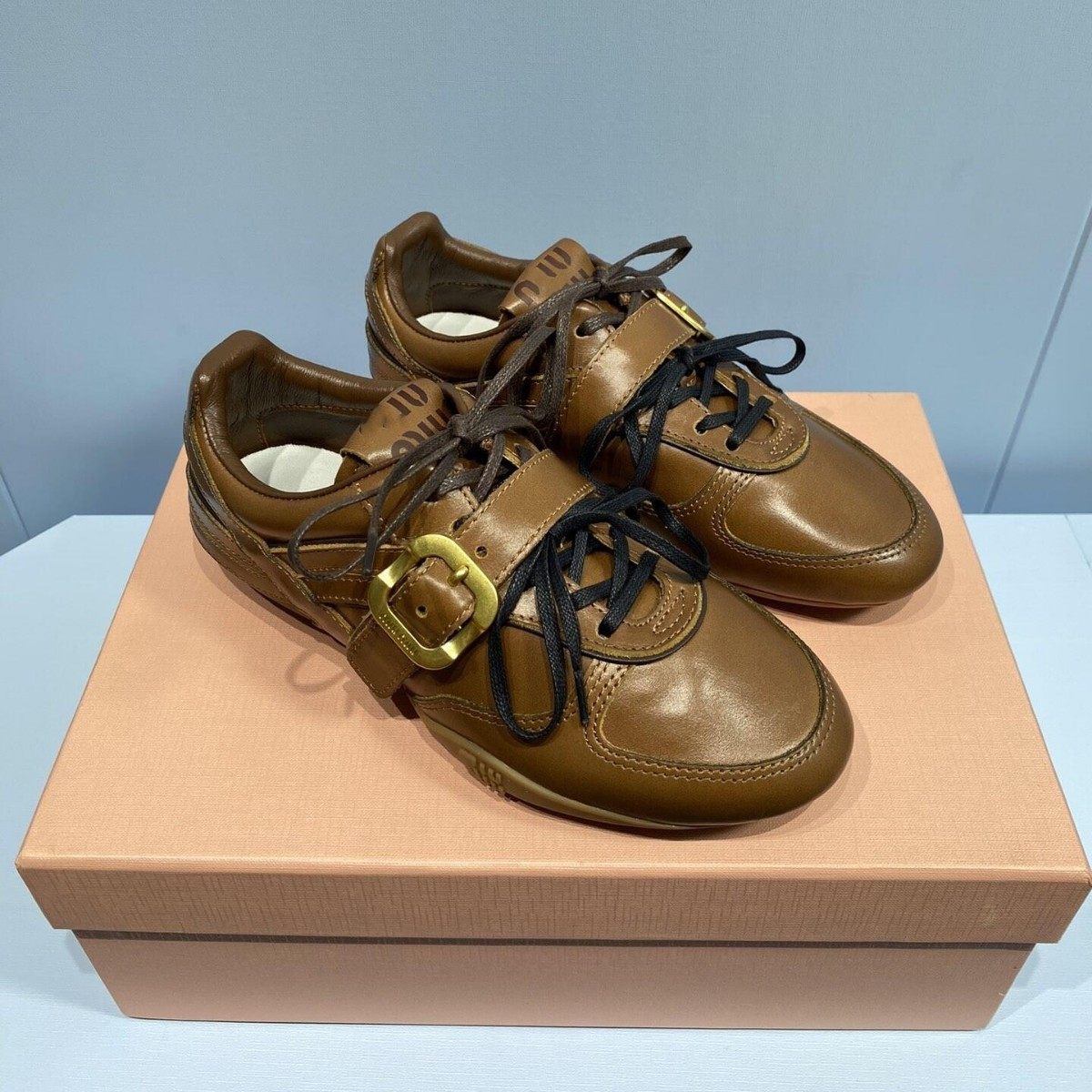 2026早春新款复古德训鞋女真皮系带搭扣厚底休闲运动鞋阿甘鞋单鞋,淘宝优惠券,粉丝福利购,淘宝优惠卷