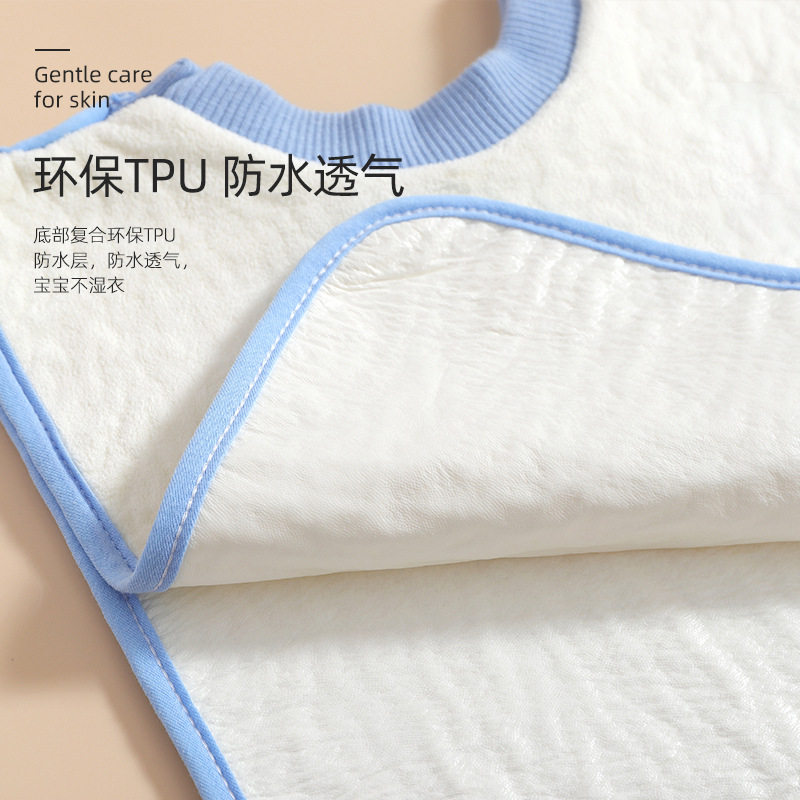 儿童洗漱巾婴儿毛巾防水围嘴刷牙擦脸漱口水巾不湿衣宝宝洗脸围兜,淘宝优惠券,粉丝福利购,淘宝优惠卷