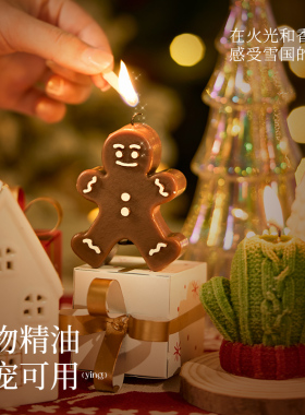 圣诞香薰蜡烛高级感礼盒小众氛围