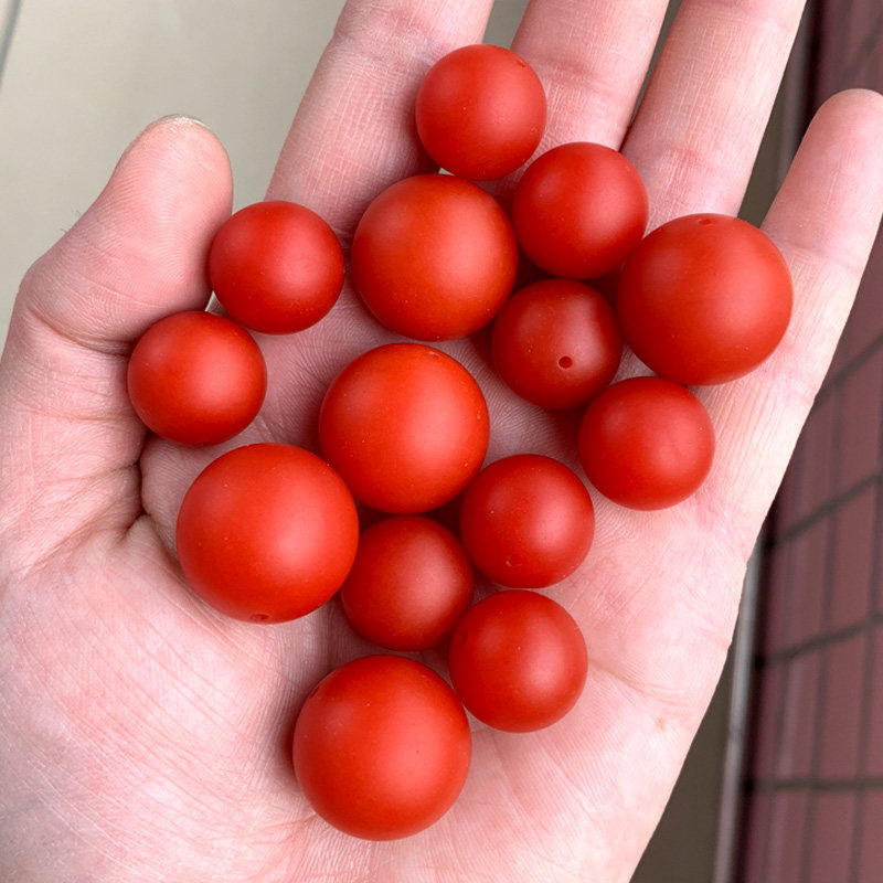 天然保山南红玛瑙圆珠散珠柿子红隔珠手串链金刚隔珠星月菩提配饰,淘宝优惠券,粉丝福利购,淘宝优惠卷