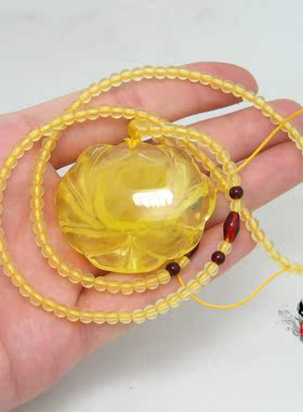 特价天然原石琥珀男女款老蜜蜡