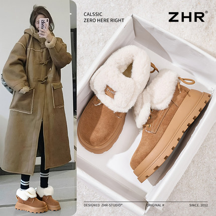 【清仓合集69元起】ZHR2025冬季新款雪地靴断码清仓特价保暖棉靴