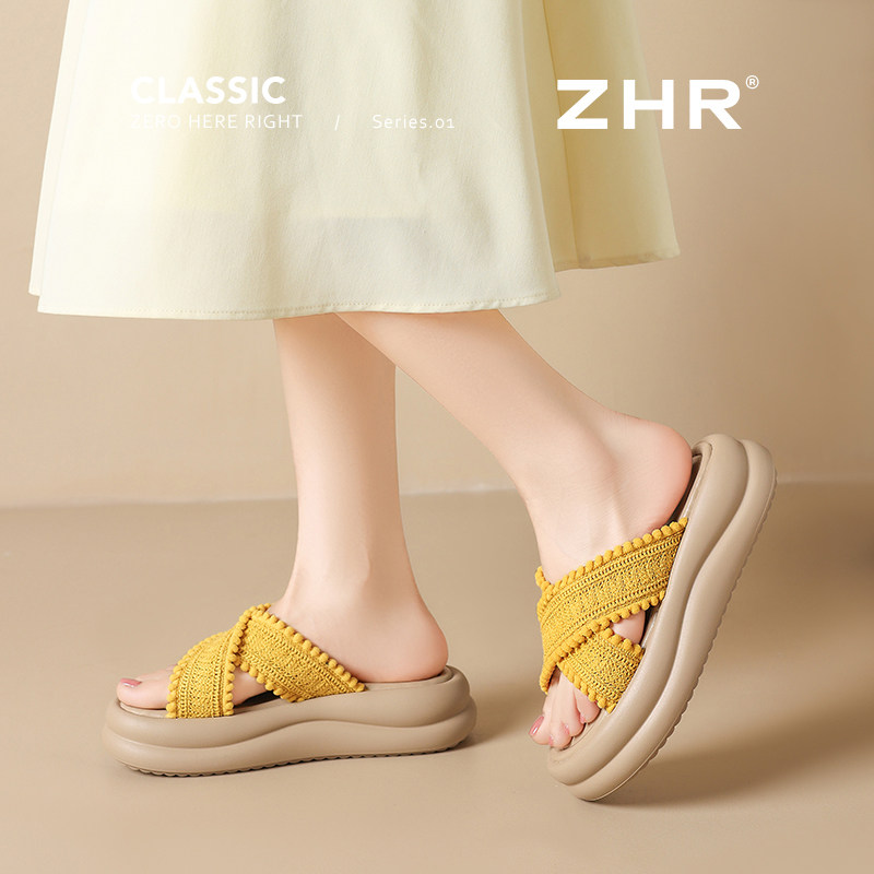 【69特惠】ZHR则则清仓福利德训板鞋法式半拖勃肯鞋女售完不补！