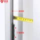 Aluminum alloy plastic steel door seam windshield seal