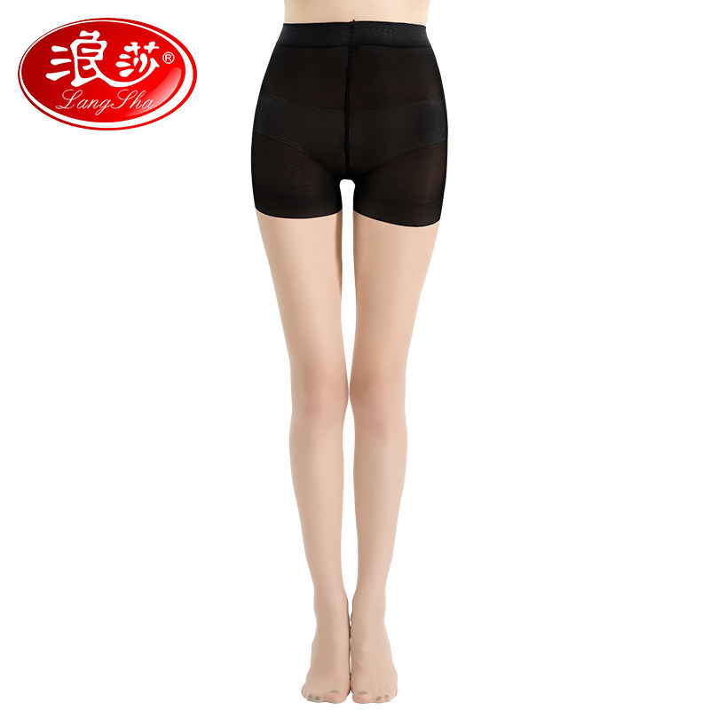 浪莎防狼薄款防走光菠萝连裤袜 浪莎艾蒂短袜/打底袜/丝袜/美腿袜