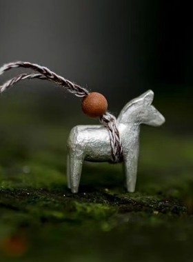 夏季新款小马桑尼长款项链高级感时尚小众设计多戴颈链高级感项饰