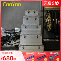 Coyoyo cool friend aluminum magnesium alloy light containing box outdoor self-driving cruise onboard object box equipped finishing box