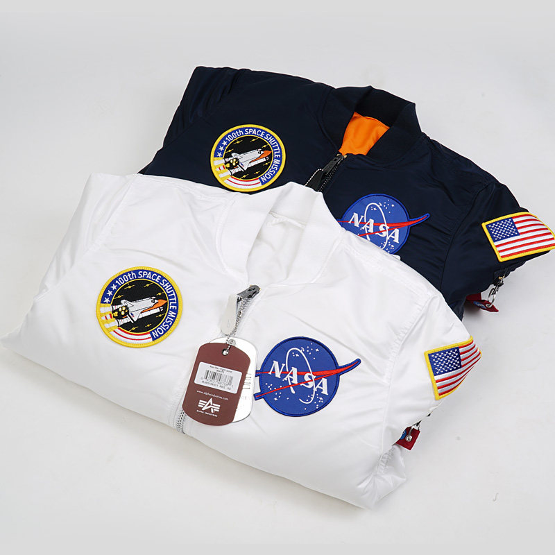 Alpha阿尔法MA1飞行夹克太空总署MA-1太空总署夹克保暖厚男棉衣,淘宝优惠券,粉丝福利购,淘宝优惠卷