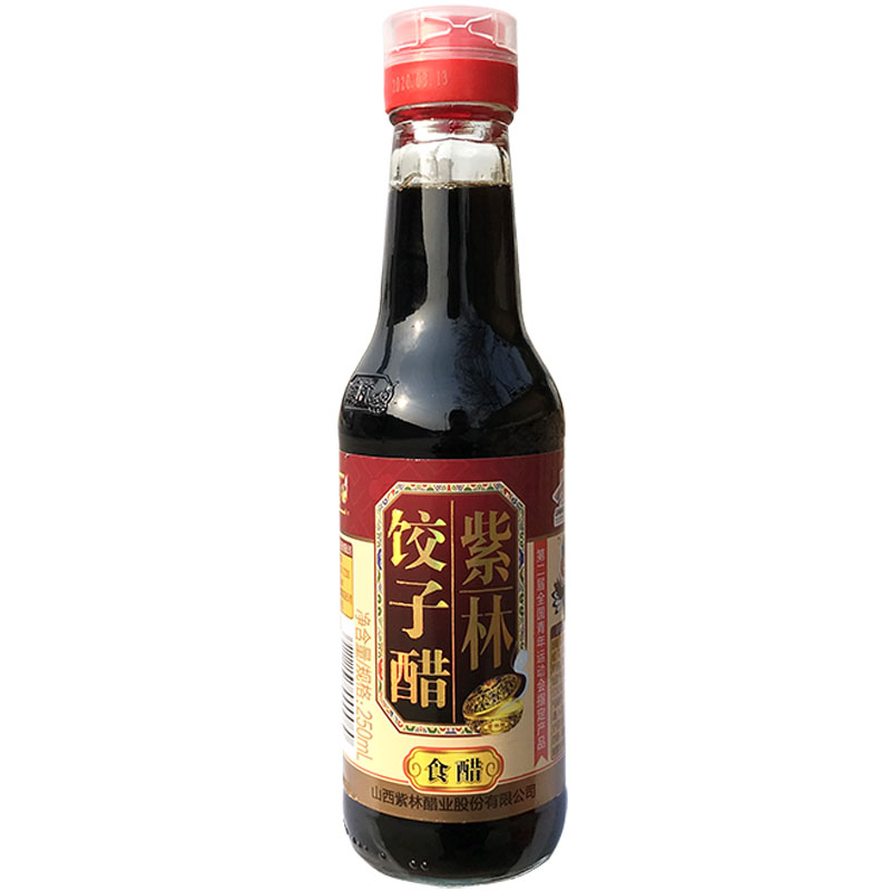 8瓶包邮 富华 紫林饺子醋4.5度250ml 山西醋调味品食用醋蘸食蒜醋 - 图3