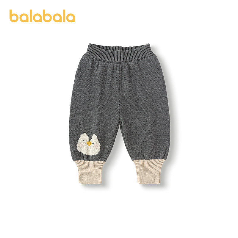 巴拉巴拉balaOne童装男女童长裤2025秋冬新款宝宝运动休闲裤加绒,淘宝优惠券,粉丝福利购,淘宝优惠卷