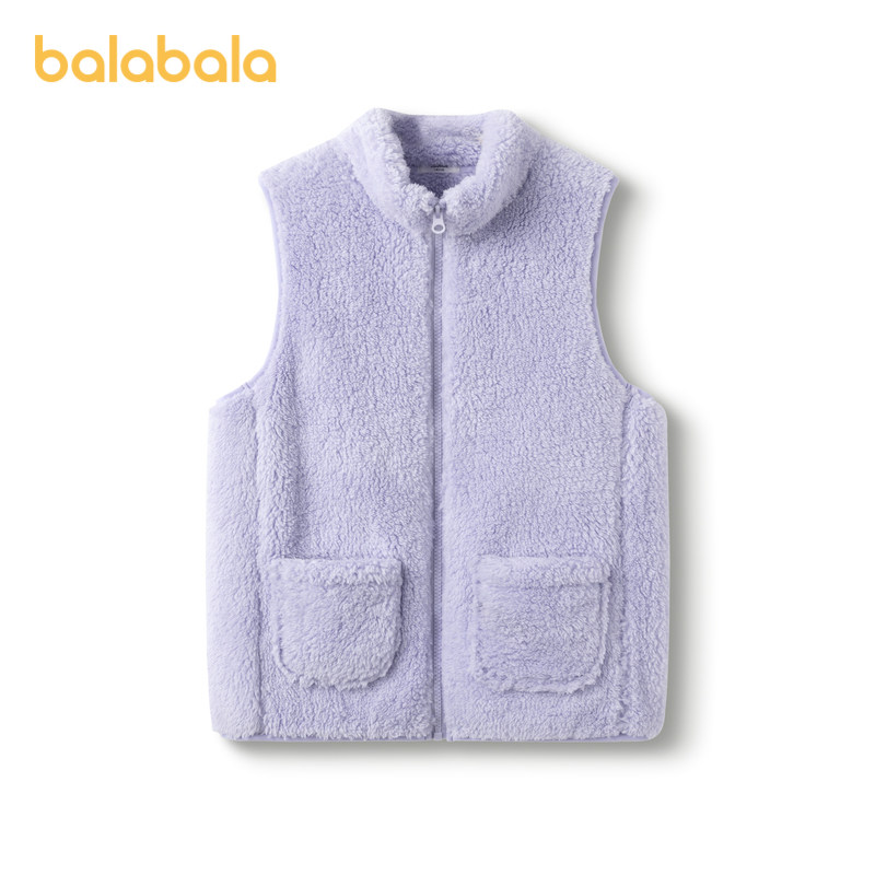 巴拉巴拉童装儿童马甲冬季加厚珊瑚绒宝宝保暖背心男女童加绒外穿,淘宝优惠券,粉丝福利购,淘宝优惠卷