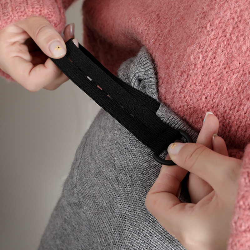 孕妇裤秋季外穿秋冬款九分牛仔裤 悦叙孕妇打底裤