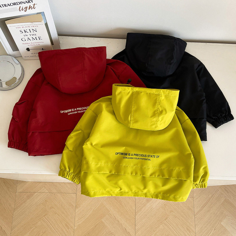 风之谷2026早春新款帅气百搭儿童连帽冲锋衣洋气防水男童外套新品,淘宝优惠券,粉丝福利购,淘宝优惠卷