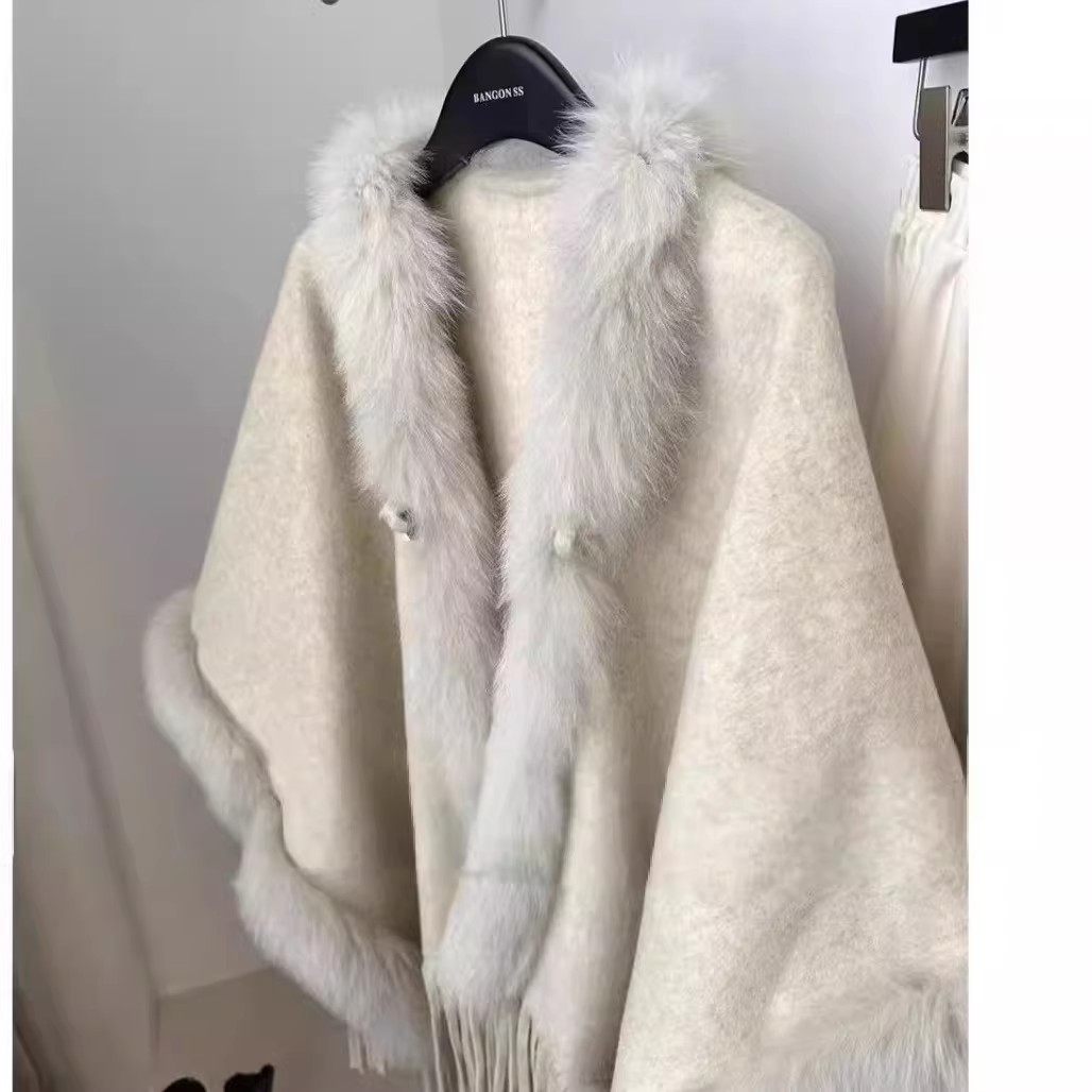 披肩围巾斗篷气质加厚2026保暖外套复古流苏披肩格子秋冬新款披风,淘宝优惠券,粉丝福利购,淘宝优惠卷